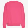 Pull oversize en coton bio - Rose bubble-gum