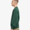 Pull oversize en coton bio - Vert émeraude