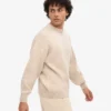 Pull oversize en laine mérinos - Blanc ivoire