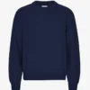 Pull oversize en laine mérinos – Bleu marine