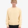 Pull oversize en laine mérinos - Jaune pâle