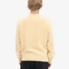 Pull oversize en laine mérinos - Jaune pâle