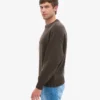 Pull oversize en laine mérinos - Marron café