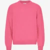 Pull oversize en laine mérinos - Rose bubble-gum