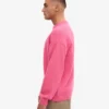 Pull oversize en laine mérinos - Rose bubble-gum