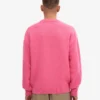 Pull oversize en laine mérinos - Rose bubble-gum