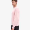 Pull oversize en laine mérinos - Rose délavé