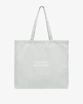 Sac fourre-tout en coton bio - Gris délavé