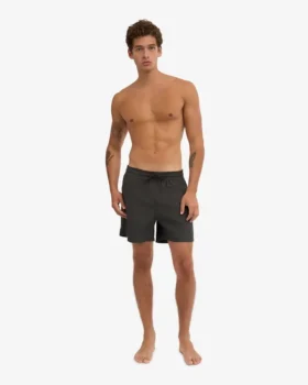 Short de bain classique – Gris lave