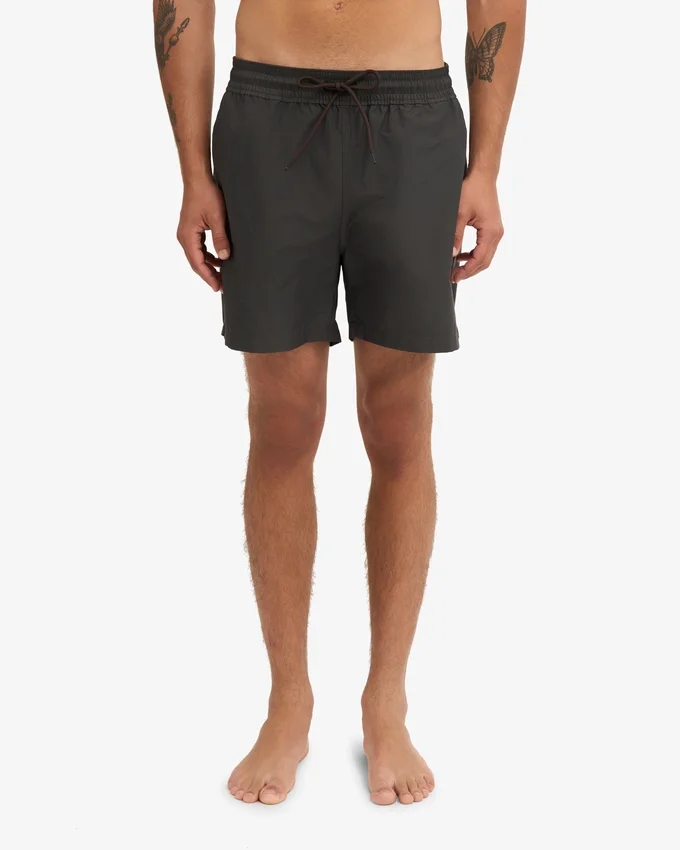 Short de bain classique - Gris lave