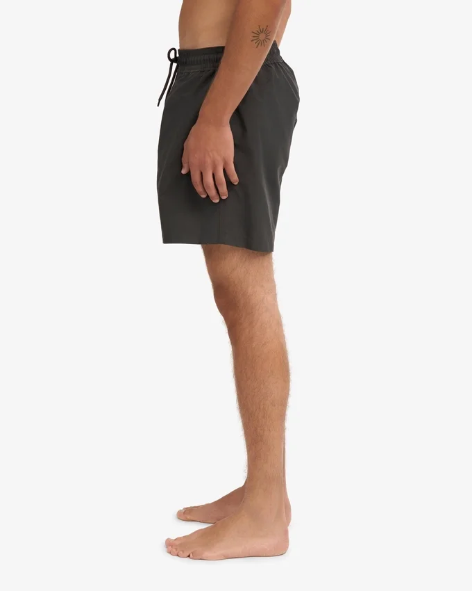 Short de bain classique - Gris lave