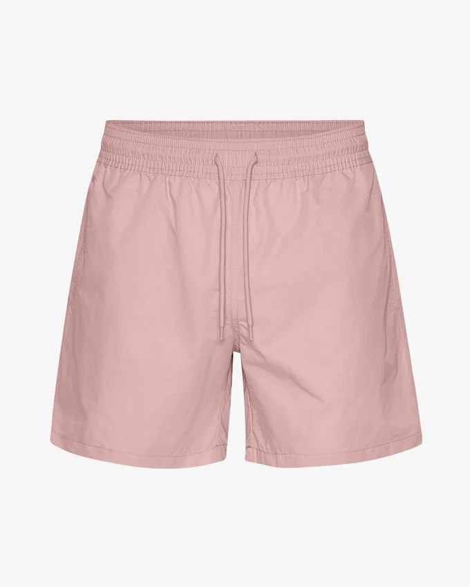 Short de bain classique - Rose délavé