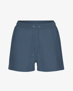 Short de sport bio pour femme - Bleu pétrole