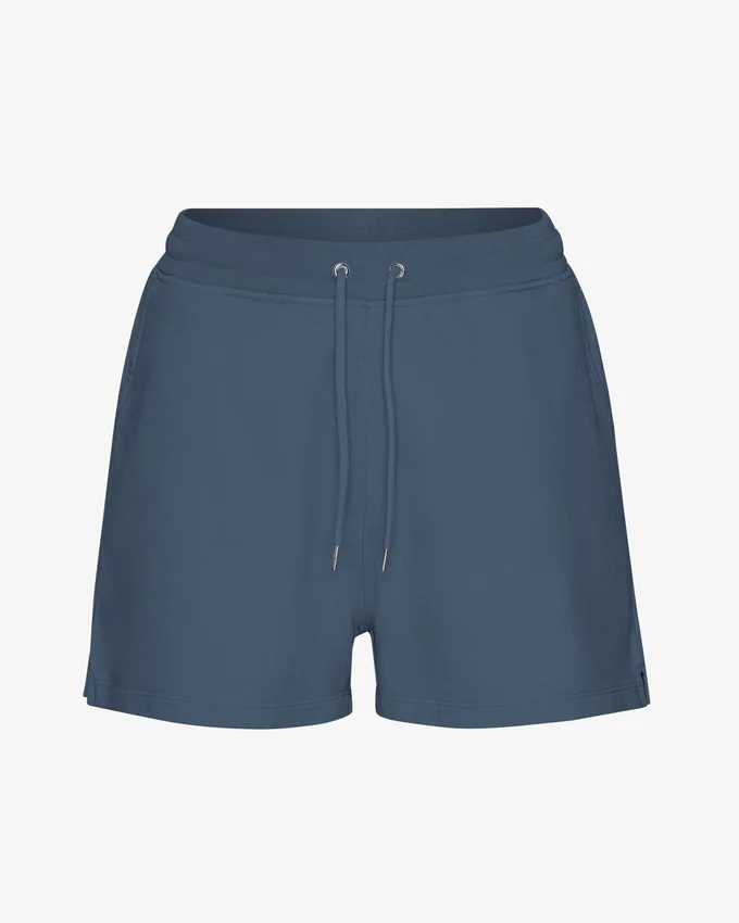 Short de sport bio pour femme - Bleu pétrole