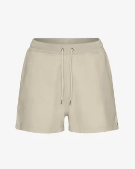 Short de sport bio pour femme - Gris huître