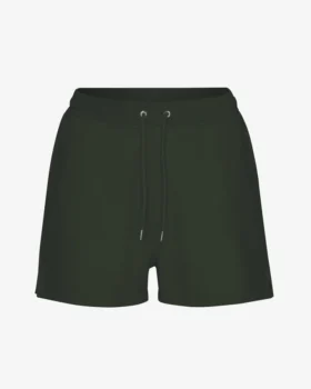 Short de sport bio pour femme - Vert chasseur