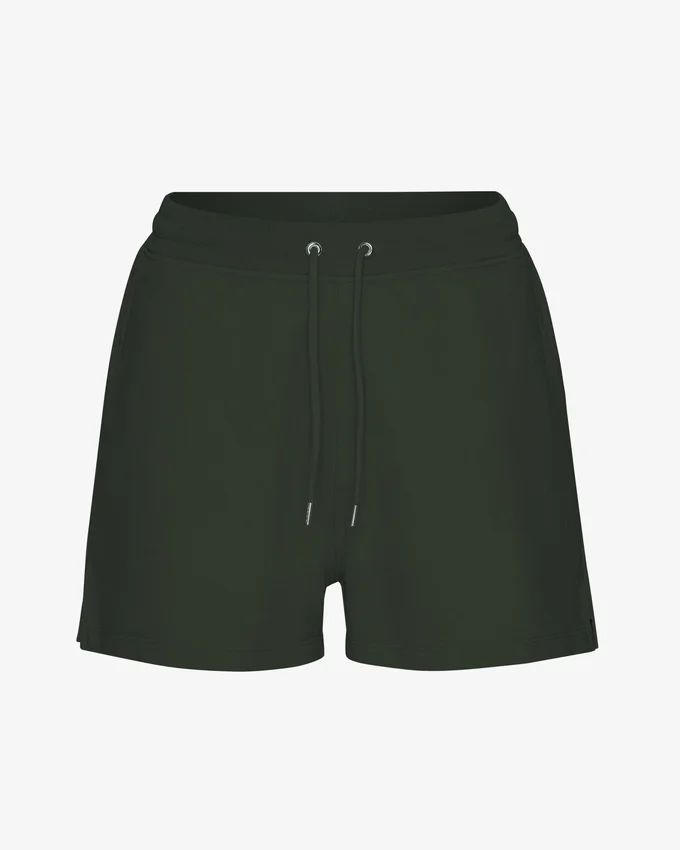Short de sport bio pour femme - Vert chasseur