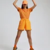 Short de sport bio pour femme - Vert Kelly