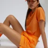 Short de sport bio pour femme - Vert Kelly
