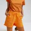Short de sport bio pour femme - Vert Kelly