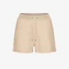 Short de survêtement bio pour femme - Beige miel