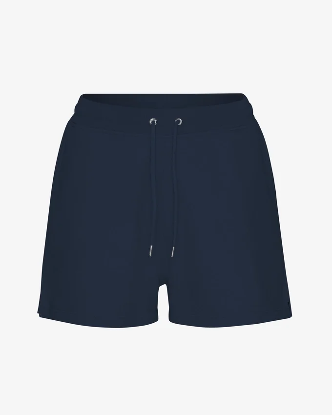 Short de survêtement bio pour femme - Bleu marine