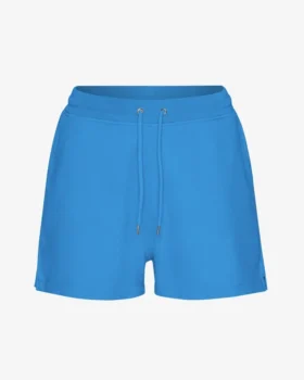Short de survêtement bio pour femme - Bleu Pacifique