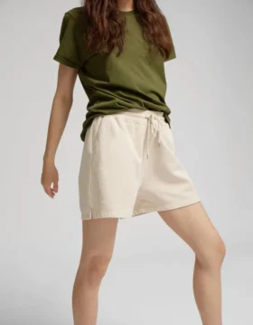 Short de survêtement bio pour femme – Bleu Pacifique