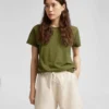 Short de sport bio pour femme - Jaune pâle