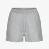 Short de survêtement bio pour femme - Gris chiné
