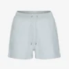 Short de survêtement bio pour femme - Gris nuageux