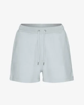 Short de survêtement bio pour femme - Gris nuageux