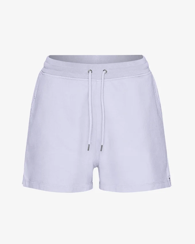 Short de survêtement bio pour femme - Lavande douce