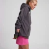 Short de survêtement bio pour femme - Bleu bord de mer