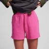 Short de survêtement bio pour femme - Bleu bord de mer