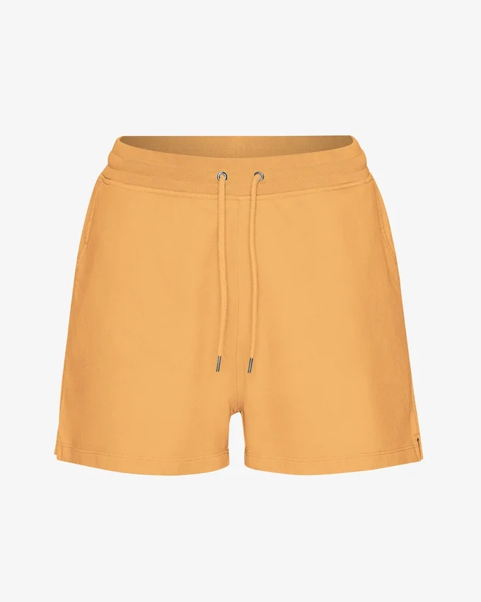 Short de survêtement bio pour femme - Orange grès