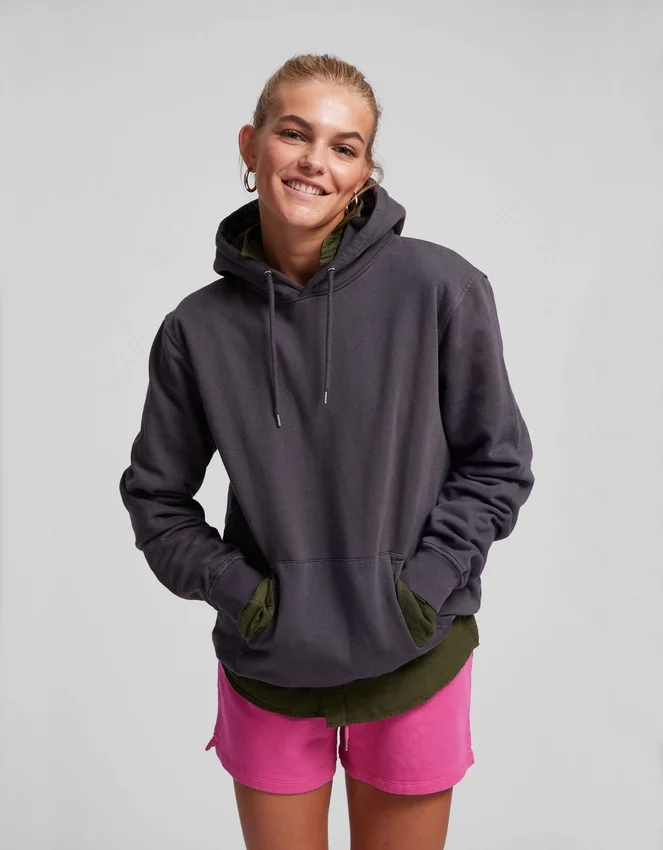 Short de survêtement bio pour femme - Bleu bord de mer