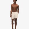 Shorts de bain classique - Blanc ivoire