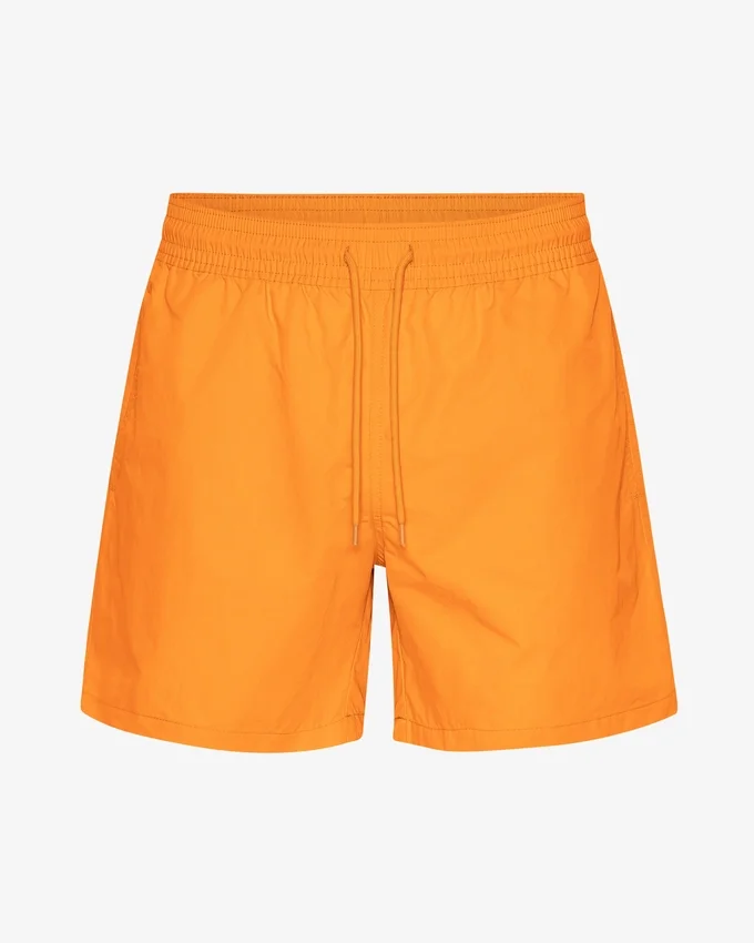 Shorts de bain classique - Orange soleil