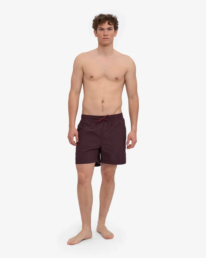 Shorts de bain classique - Rouge sang de bœuf