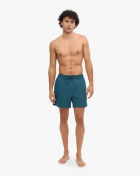 Shorts de bain classique – Vert océan