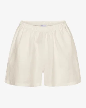 Shorts en lin - Blanc ivoire