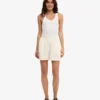 Shorts en lin - Blanc ivoire