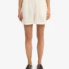 Shorts en lin - Blanc ivoire