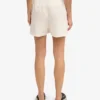 Shorts en lin - Blanc ivoire