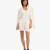 Shorts en lin - Blanc ivoire
