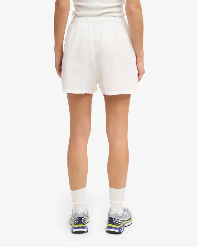 Shorts en lin - Blanc optique