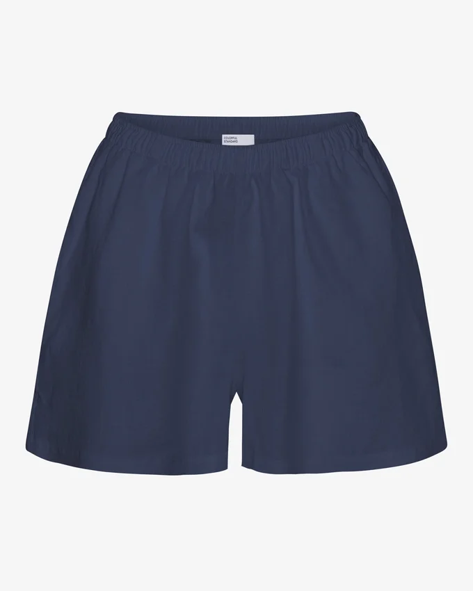 Shorts en lin - bleu marine
