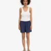 Shorts en lin - bleu marine