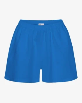 Shorts en lin - Bleu Pacifique
